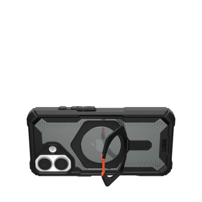 Чохол UAG для iPhone 16, Plasma XTE MagSafe, Black/Orange (114476114097)