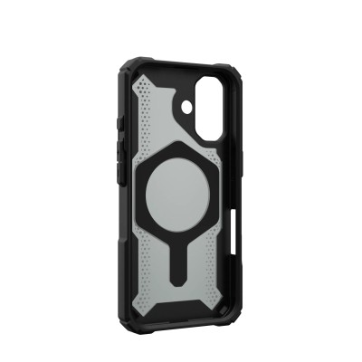 Чохол UAG для iPhone 16, Plasma XTE MagSafe, Black/Orange (114476114097)
