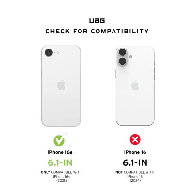 Чохол UAG для iPhone 16E (4th Gen, 2025), Essential Armor MagSafe, Cloud Blue (114496114151) Чохол UAG для iPhone 16E (4th Gen, 2025), Essential Armor MagSafe, Cloud Blue (114496114151)