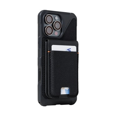 Чохол UAG для карт магнітний з підставкою, Metropolis Wallet Kevlar, Black