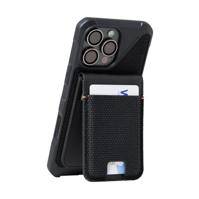 Чохол UAG для карт магнітний з підставкою, Metropolis Wallet Kevlar, Black