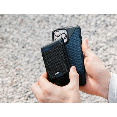 Чохол UAG для карт магнітний з підставкою, Metropolis Wallet Kevlar, Black