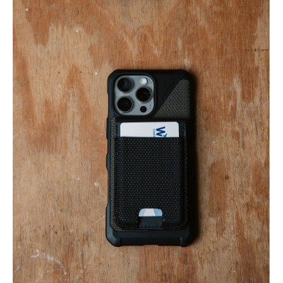 Чохол UAG для карт магнітний з підставкою, Metropolis Wallet Kevlar, Black