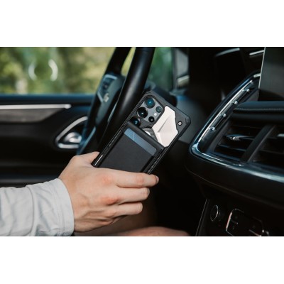 Чохол UAG для карт магнітний з підставкою, Metropolis Wallet PU, Black Чохол UAG для карт магнітний з підставкою, Metropolis Wallet PU, Black