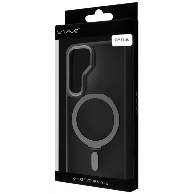 Чохол WAVE Attraction Case with Magnetic Ring Samsung Galaxy S25 Plus black