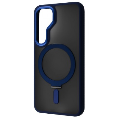 Чохол WAVE Attraction Case with Magnetic Ring Samsung Galaxy S25 Plus blue