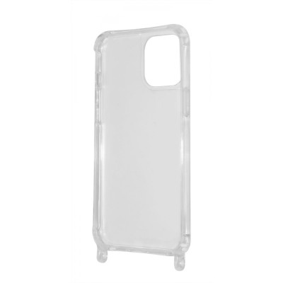 Чохол WAVE Clear Case with Strap iPhone 12 Pro Max light purple