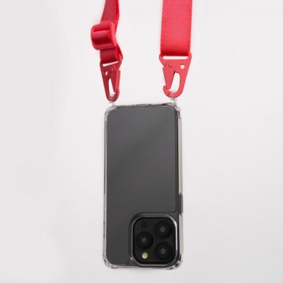 Чохол WAVE Clear Case with Strap iPhone Xr light purple