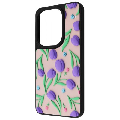 Чохол WAVE Doodle Case Xiaomi Redmi Note 13 Pro 4G/Poco M6 Pro 4G/Redmi Note 14s flowers