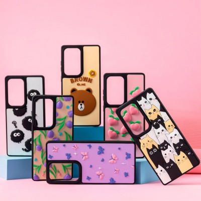 Чохол WAVE Doodle Case Xiaomi Redmi Note 14 4G (European) black fluffy