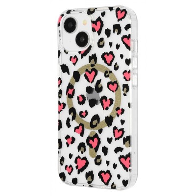 Чохол WAVE Elegance Case with Magnetic Ring iPhone 15 pink