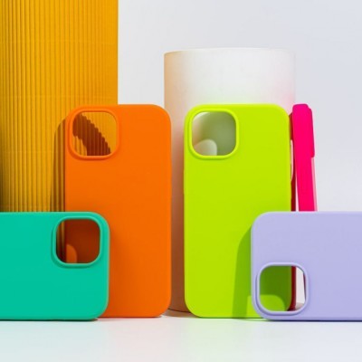 Чохол WAVE Full Silicone Cover iPhone 14 Plus/15 Plus apricot