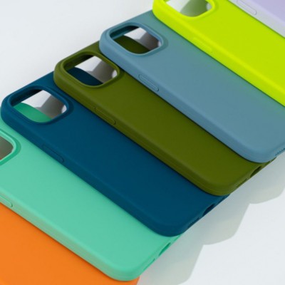 Чохол WAVE Full Silicone Cover iPhone 14 Plus/15 Plus white