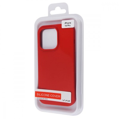 Чохол WAVE Full Silicone Cover iPhone 14 Pro china red