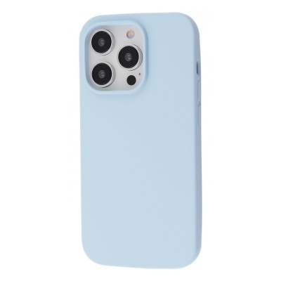 Чохол WAVE Full Silicone Cover iPhone 14 Pro gray blue