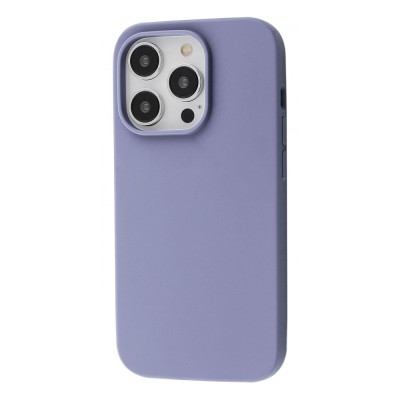 Чохол WAVE Full Silicone Cover iPhone 14 Pro lavender gray