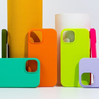 Чохол WAVE Full Silicone Cover iPhone 15 Plus lime green