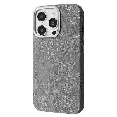 Чохол WAVE Khaki Case with Magnetic Ring iPhone 14 Pro gray