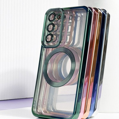 Чохол WAVE Metal Color Case with Magnetic Ring Samsung Galaxy S23 gold