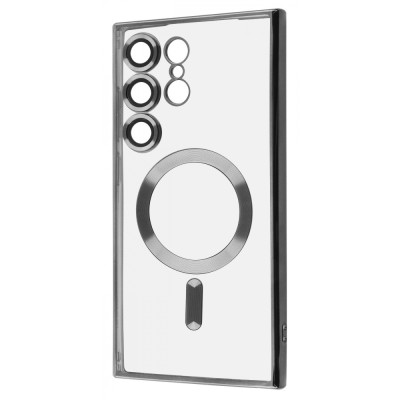 Чохол WAVE Metal Color Case with Magnetic Ring Samsung Galaxy S24 Ultra silver