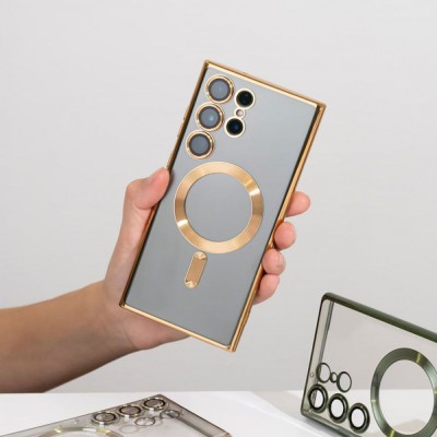 Чохол WAVE Metal Color Case with Magnetic Ring Samsung Galaxy S25 midnight blue