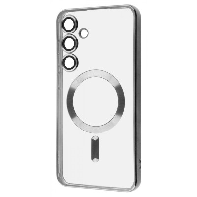 Чохол WAVE Metal Color Case with Magnetic Ring Samsung Galaxy S25 Plus silver
