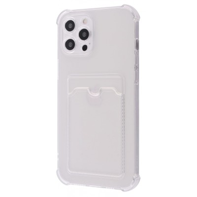Чохол WAVE Pocket Case iPhone 12 Pro Max clear