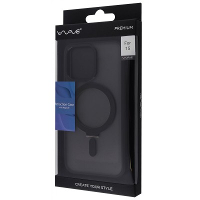 Чохол WAVE Premium Attraction Case with Magnetic Ring iPhone 15 blue