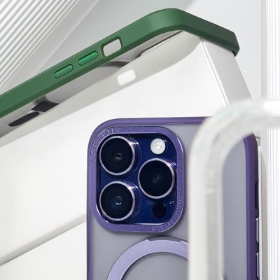 Чохол WAVE Premium Attraction Case with Magnetic Ring iPhone 15 blue
