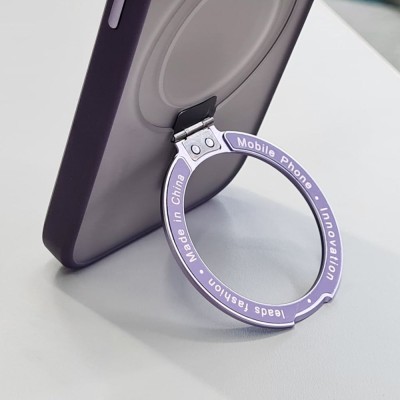 Чохол WAVE Premium Attraction Case with Magnetic Ring iPhone 15 blue