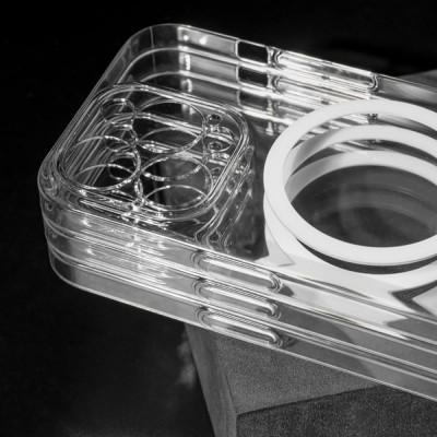 Чохол WAVE Premium Crystal Case with Magnetic Ring iPhone 14 transparent