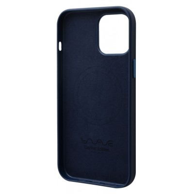 Чохол WAVE Premium Leather Edition Case with Magnetic Ring iPhone 12 Pro Max orange