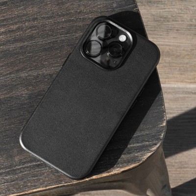 Чохол WAVE Premium Leather Edition Case with Magnetic Ring iPhone 14 Plus/15 Plus umber