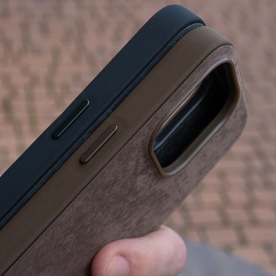 Чохол WAVE Premium Woven Case with Magnetic Ring iPhone 15 Pro pacific blue