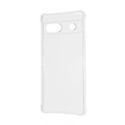 Чохол WXD Силікон 0.8 mm HQ Google Pixel 7a clear