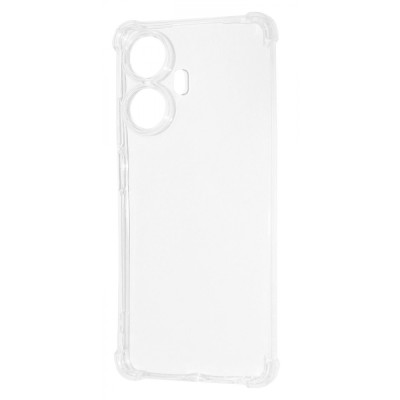 Чохол WXD Силікон 0.8 mm HQ Realme C55 clear