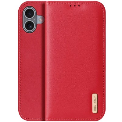 Чохол-книжка Dux Ducis Hivo для Apple iPhone 16 (6.1") Red