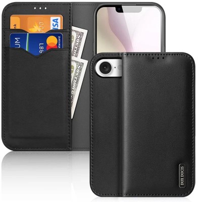 Чохол-книжка Dux Ducis Hivo для Apple iPhone 16e (6.1") Black Чохол-книжка Dux Ducis Hivo для Apple iPhone 16e (6.1") Black