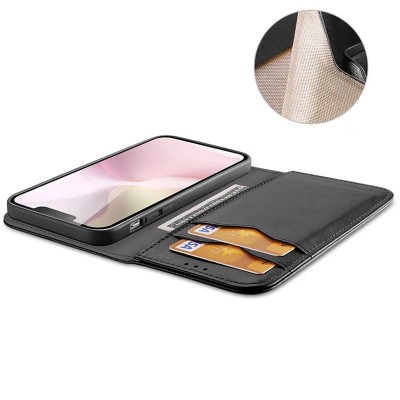 Чохол-книжка Dux Ducis Hivo для Apple iPhone 16e (6.1") Black Чохол-книжка Dux Ducis Hivo для Apple iPhone 16e (6.1") Black