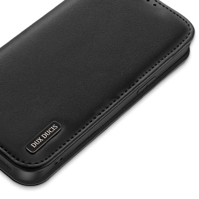 Чохол-книжка Dux Ducis Hivo для Apple iPhone 16e (6.1") Black Чохол-книжка Dux Ducis Hivo для Apple iPhone 16e (6.1") Black