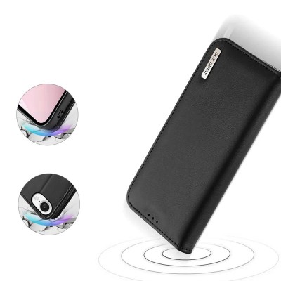 Чохол-книжка Dux Ducis Hivo для Apple iPhone 16e (6.1") Black Чохол-книжка Dux Ducis Hivo для Apple iPhone 16e (6.1") Black
