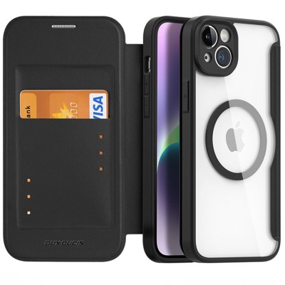 Чохол-книжка Dux Ducis Skin X Pro with MagSafe для Apple iPhone 15 (6.1") Black Чохол-книжка Dux Ducis Skin X Pro with MagSafe для Apple iPhone 15 (6.1") Black