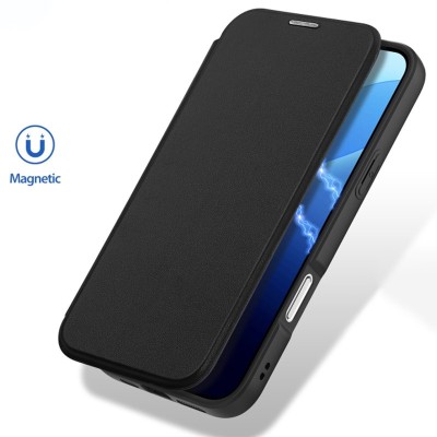 Чохол-книжка Dux Ducis Skin X Pro with MagSafe для Apple iPhone 16 Pro (6.3") Black Чохол-книжка Dux Ducis Skin X Pro with MagSafe для Apple iPhone 16 Pro (6.3") Black