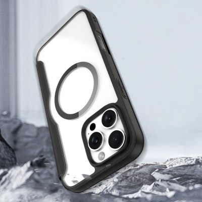 Чохол-книжка Dux Ducis Skin X Pro with MagSafe для Apple iPhone 16 Pro (6.3") Black Чохол-книжка Dux Ducis Skin X Pro with MagSafe для Apple iPhone 16 Pro (6.3") Black