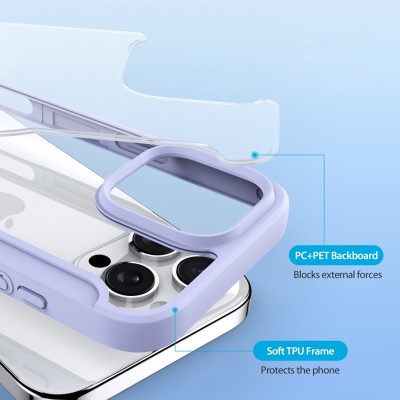 Чохол-книжка Dux Ducis Skin X Pro with MagSafe для Apple iPhone 16 Pro (6.3") Purple