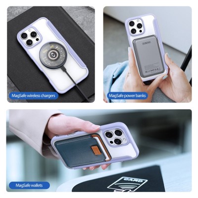Чохол-книжка Dux Ducis Skin X Pro with MagSafe для Apple iPhone 16 Pro (6.3") Purple