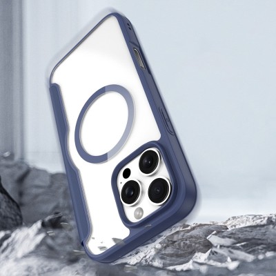 Чохол-книжка Dux Ducis Skin X Pro with MagSafe для Apple iPhone 16 Pro Max (6.9") Blue
