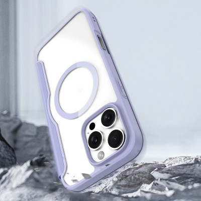 Чохол-книжка Dux Ducis Skin X Pro with MagSafe для Apple iPhone 16 Pro Max (6.9") Purple Чохол-книжка Dux Ducis Skin X Pro with MagSafe для Apple iPhone 16 Pro Max (6.9") Purple