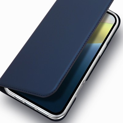 Чохол-книжка Dux Ducis з кишенею для візиток для Apple iPhone 16 Pro Max (6.9") Синій