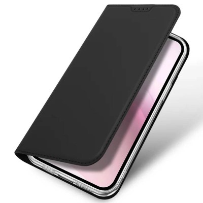 Чохол-книжка Dux Ducis з кишенею для візиток для Apple iPhone 16e (6.1") Чорний